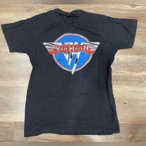 Used 2015 Van Halen Black T Shirt Size Medium.